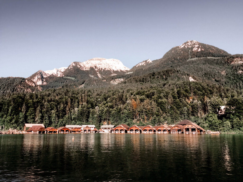 Königssee in den Alpen