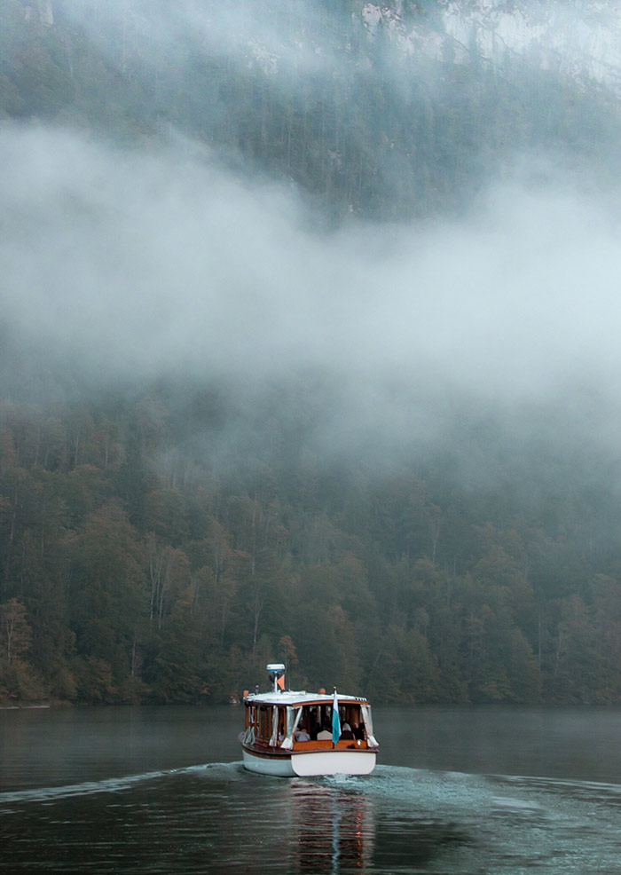 Königssee in den Alpen