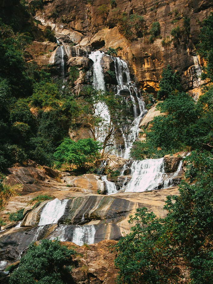Wasserfall in Sri Lanka