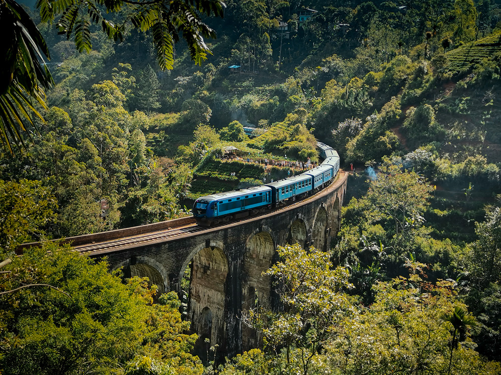 Zugfahrt Kandy Ella Sri Lanka